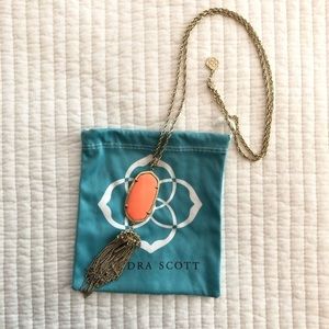 Kendra Scott Rayne Necklace - Coral